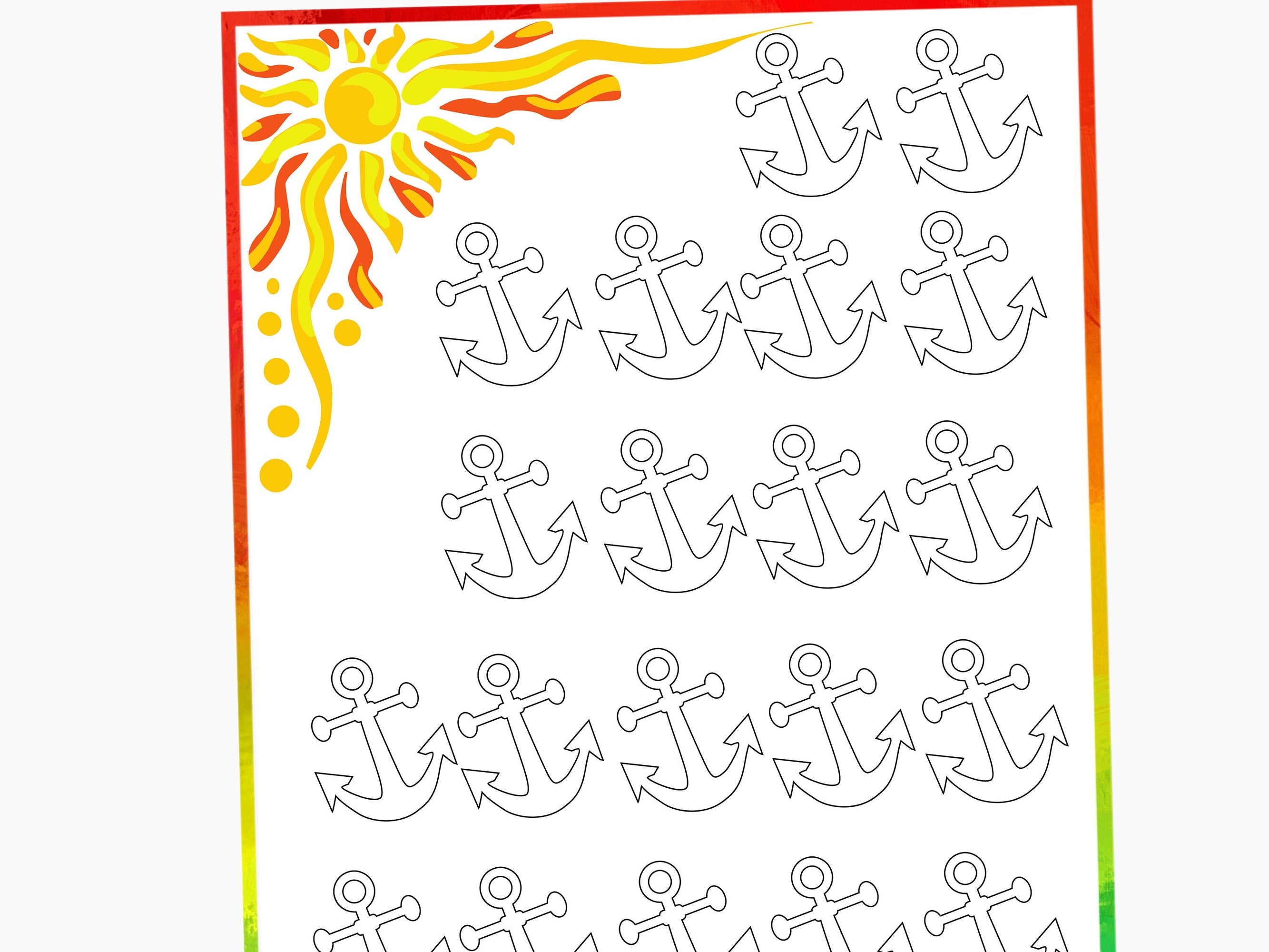 Savings Challenge Printable, A6 Savings Challenge, Cruise Savings Challenge, Colorful Savings Challenge, Printable A6 Savings, Fits A6, PDF - HandyPrintables